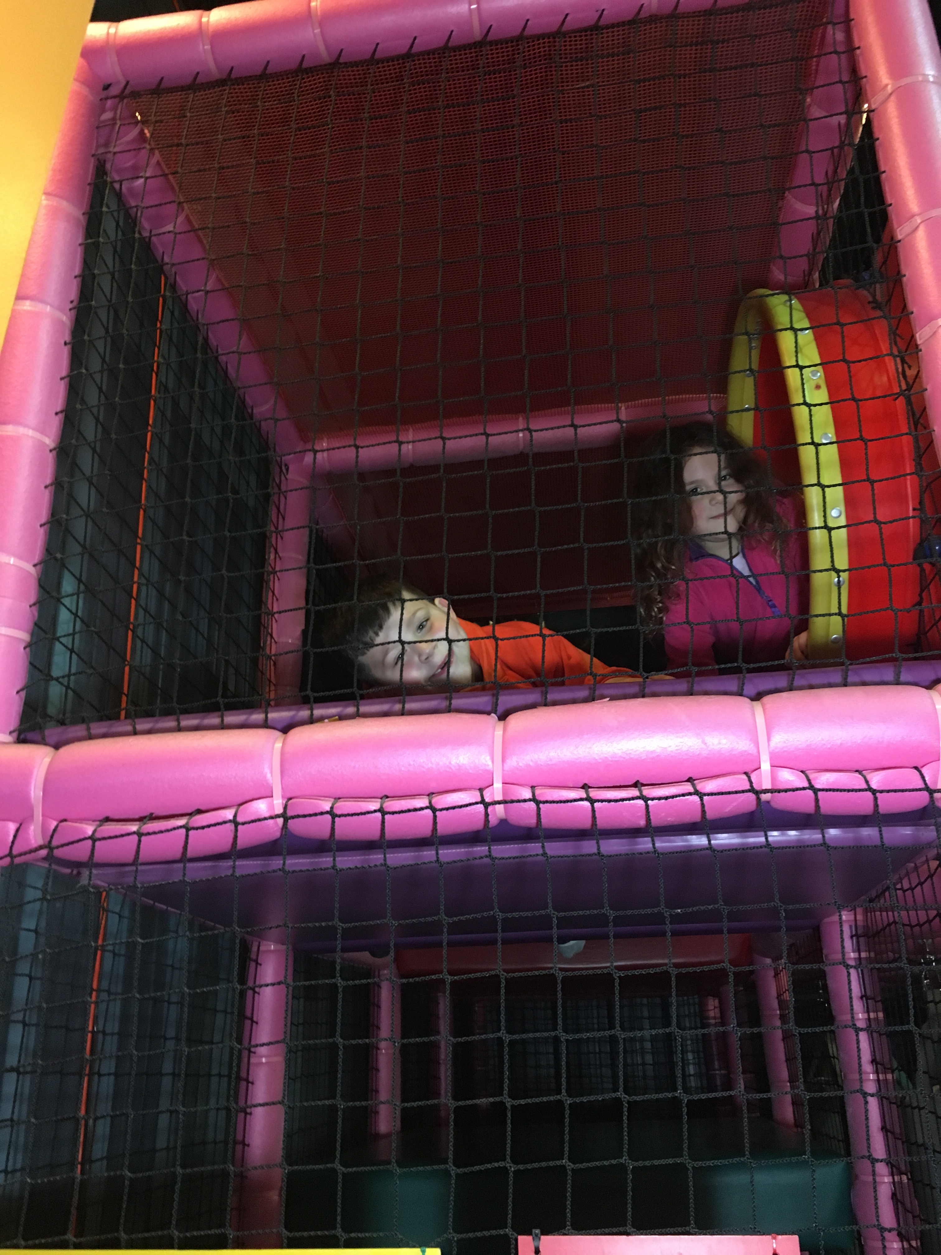 boy and girl in kids korner