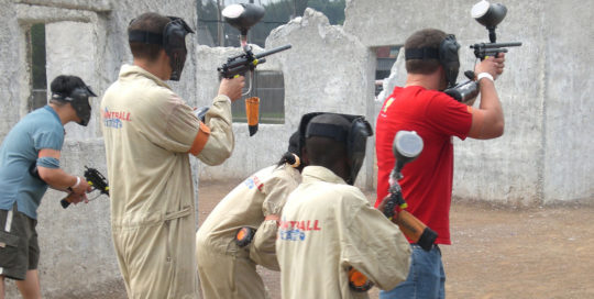 Five Guys Playing Paintball | Swings-N-Things Family Fun Park | Olmstead Twp, OH